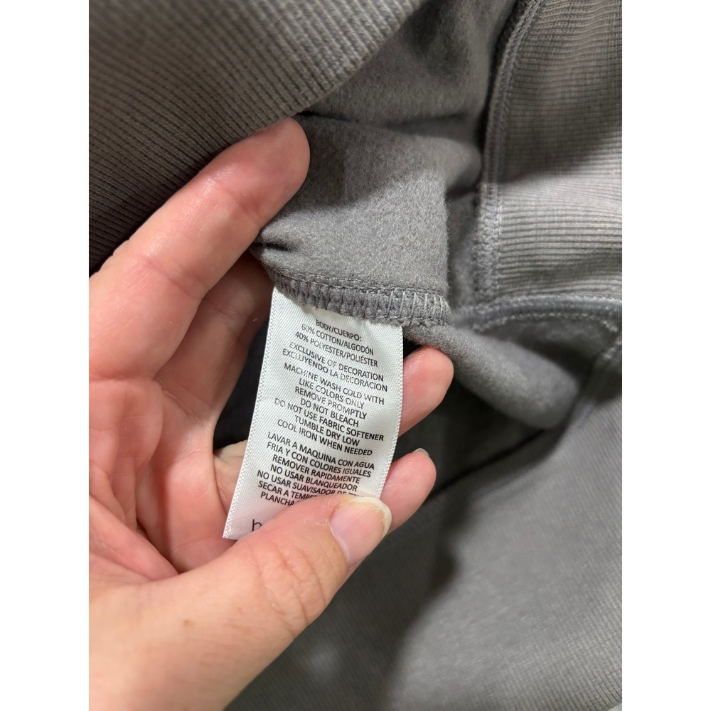 DKNY XXL Taupe Brown Womens Sweatshirt Pullover Casual Athleisure Cozy - Picture 4 of 10